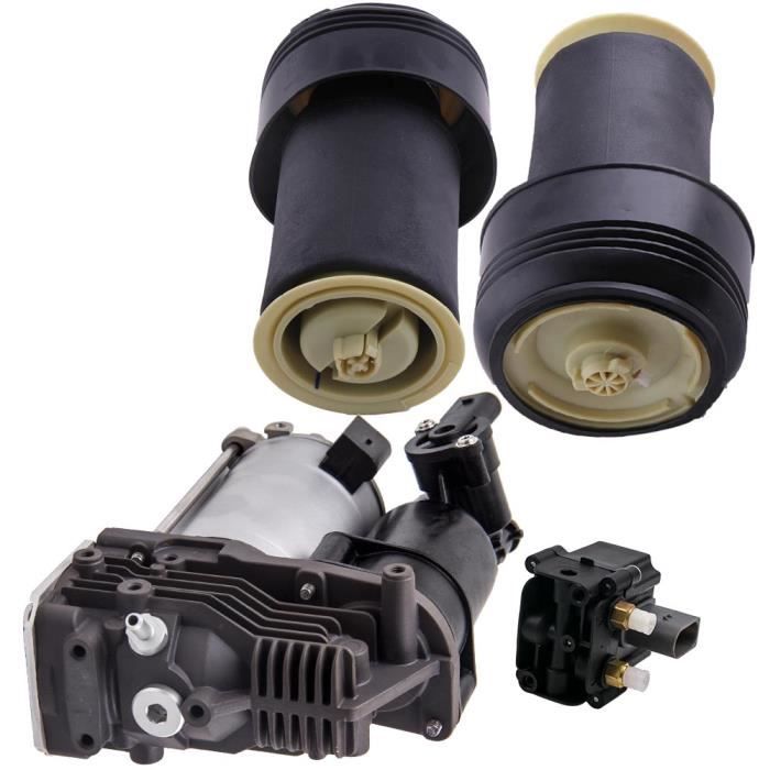 Compresseur Suspension Pneumatique pour BMW x5 e70, x6 e71/e72 neuf 37206789937 avec bloc de vannes