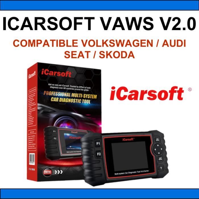 Valise Diagnostic Auto Pro iCarsoft VAWS V2.0 Spécial VAG - VCDS VAG COM