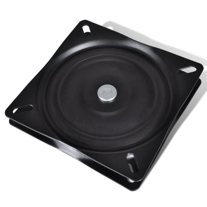 Platine pivotant pour siège 160 x 160 x 2,5 mm