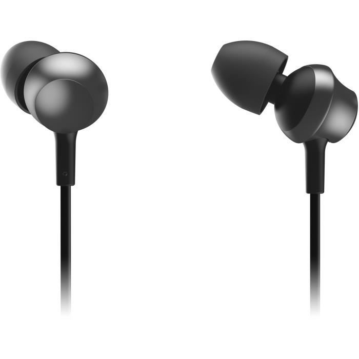 PANASONIC RPTCM360EK - Écouteurs intra - Micro intégré - Noir