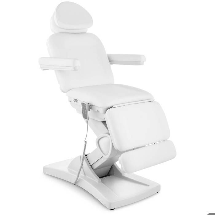 Physa Fauteuil Esthétique Cosmétique Table De Massage Lit Esthétique PHYSA BOLZANO WHITE (Électrique 4 Moteurs 225 kg Max Blanc)