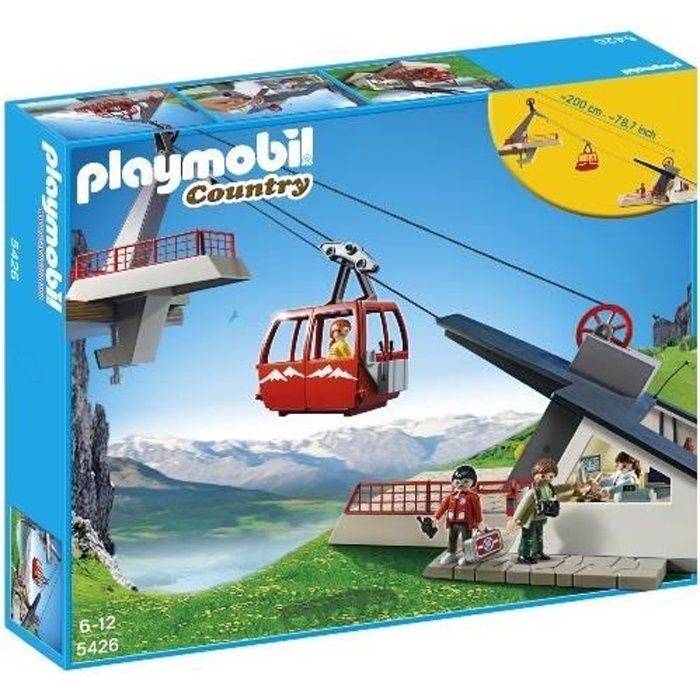 PLAYMOBIL - 5426 - FIGURINE - TÉLÉPHÉRIQUE