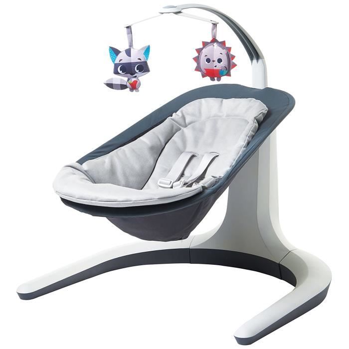 TINY LOVE Transat balancelle manuelle Sway & Bounce - Gris