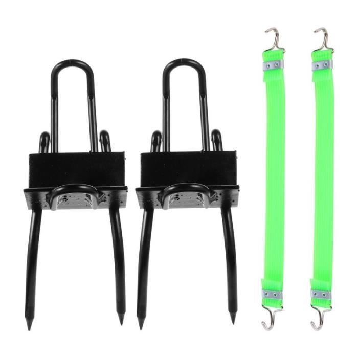 1 ensemble de chaussures d'escalade en acier au carbone de Style de griffe durables antidérapantes CORDE - MATERIEL DE CORDE
