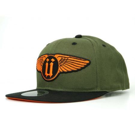 UNKUT Snapback WINGS Vert Armée Casquette Ünkut