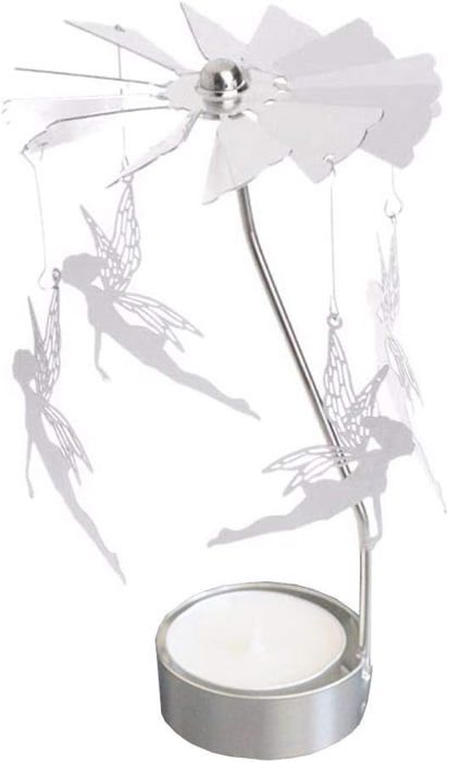 Chandelier 4 bras,5 bougies en zinc et métal argenté,E.P