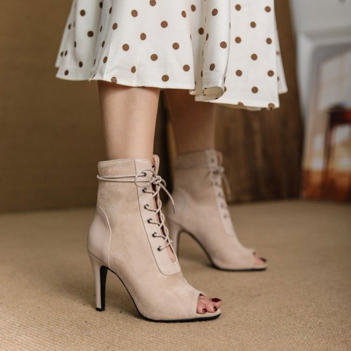 Escarpins Dexflex Comfort Beige Femme – Talon Compensé 7,5 Cm (3 Pouces) – Taille US 5.5 (W)