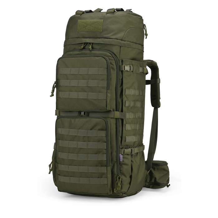 MARDINGTOP 75L sac à dos militaire avec housse de pluie pour Trekking randonnée sac à dos voyage Camping