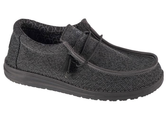 Hey Dude Baskets Sneakers Homme Noir Hey Dude Wally Sox