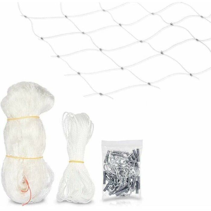 Comparer les prix de Filet de sécurité pour Chat - Filet de Protection Transparent pour Balcon - Filet Anti-Fuite pour fenêtre et terrasse - sans per