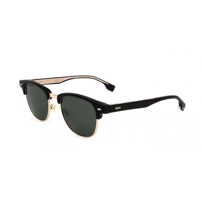HUGO BOSS Lunettes de soleil  Boss 1381/s col. 2m2/qt Hommes Ronds Or noir