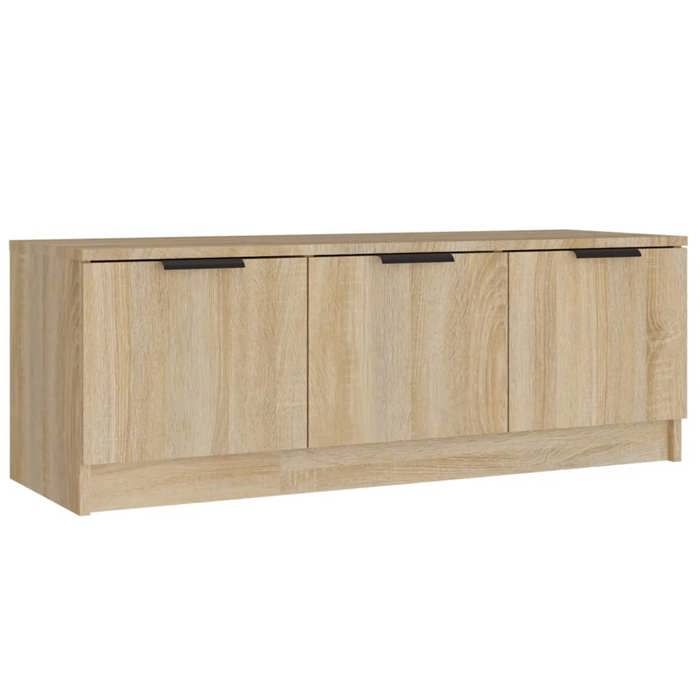 Printemps/été 2025 Meuble TV Chêne sonoma - JM - haute de gamme - 102x35x365 cm Bois dingénierie EU2269