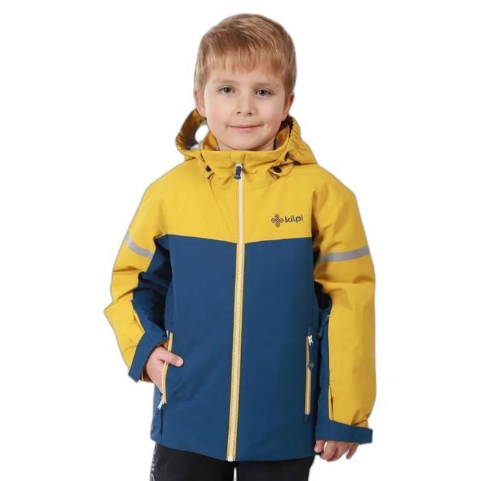 Veste de ski enfant Kilpi Ateni - or