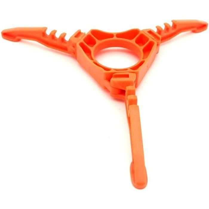 1 Camping en Plein air Cuisson Support, Réchaud à Gaz Stand Pliable, Support de Réservoir de Gaz plat, Support de Bidon de Gaz, Support de Bidon de Stabilisateur, pour Camping Pique-Nique