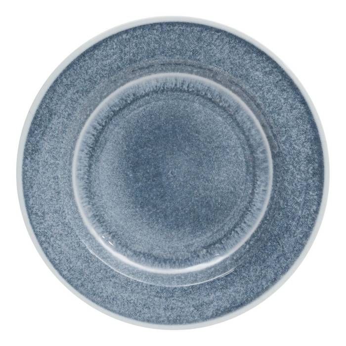 Lot de 6 assiettes plate Fanny D28cm bleu - Atmosphera Créateur dintérieur Lot de 6 assiettes plate Fanny D28cm bleu - Atmosphera Créateur dintérieur