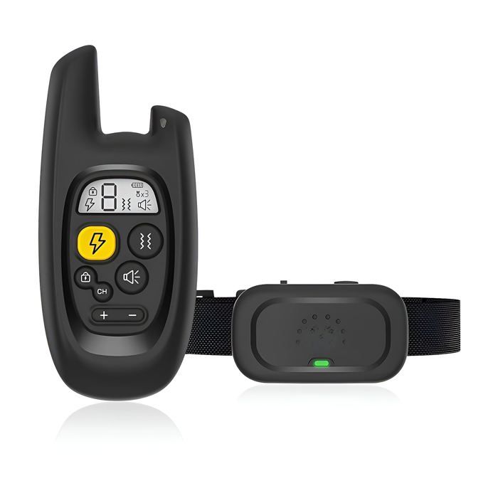Comparer les prix de Collier anti-aboiement pour animaux de compagnie télécommandé étanche facile à utiliser portable noir