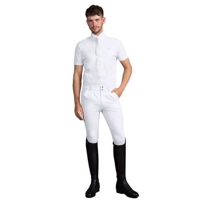 Pantalon équitation mid grip Premier Equine Ludis - white Pantalon équitation mid grip Premier Equine Ludis - white