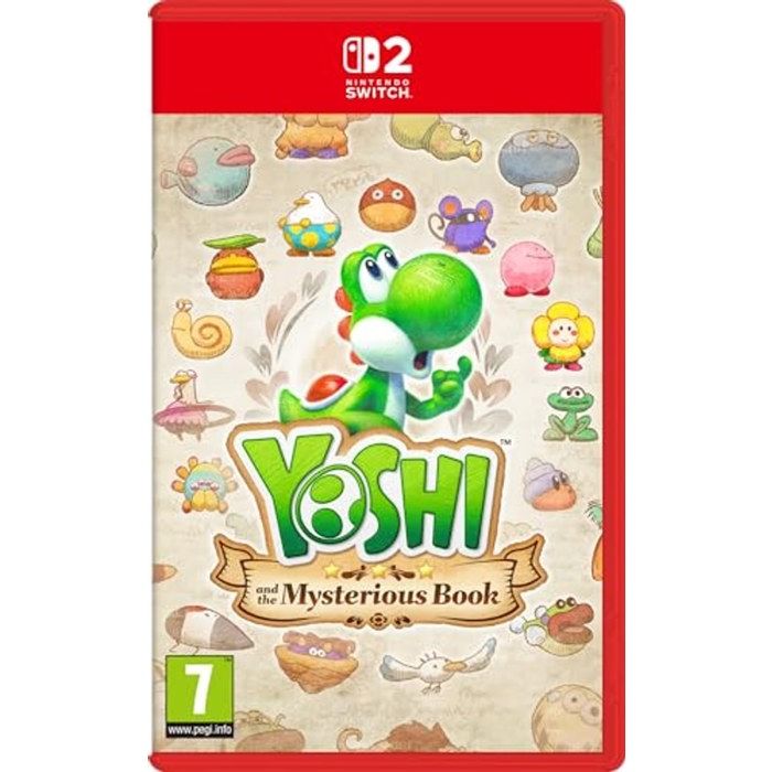 Jeu vidéo NINTENDO Yoshi and the Mysterious Book Switch 2 Plateforme Nintendo Switch Jeu Switch