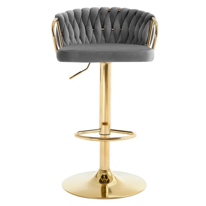 Tabouret haut moderne pour cuisine ou bar siège ergonomique avec coussin doux