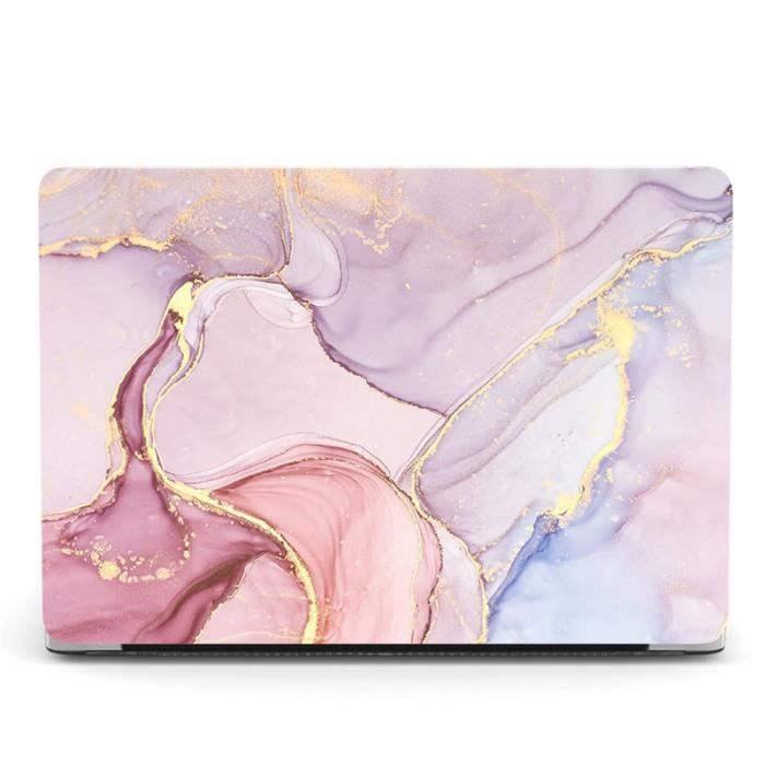 Skin Itsaskin Pour MacBook Air 11 Pouces - Design Marbre Bois Acajou - Protection Vinyle