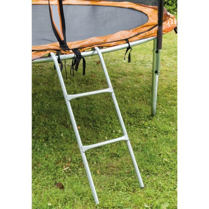 Trampoline De Jardin Nattork 244 Cm Avec Filet De Sécurité Et échelle - Structure Robuste, Jusqu'à 150 Kg - 11