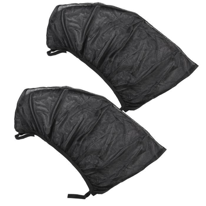 Pare Soleil Voiture Chaussette Pare-Soleil Voiture - AKOZON - 4 Pièces - Protection UV - Maille Respirante - Installation Pare Soleil Chaussette Voiture