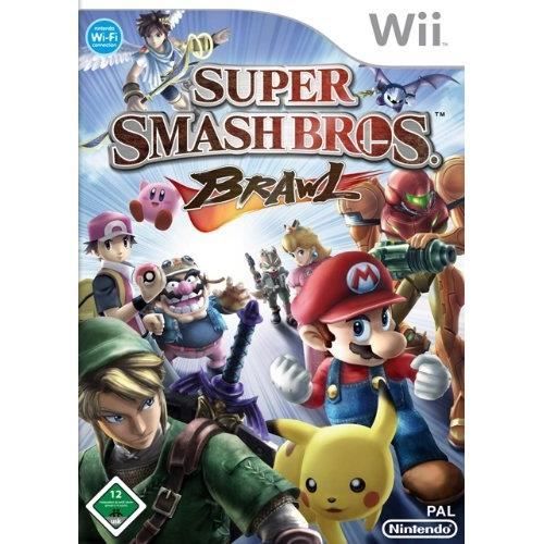 Jeu Wii - Super Smash Bros Brawl - Nintendo Selects - Plateforme: Wii - Titre Du Jeu: Super Smash Bros Brawl