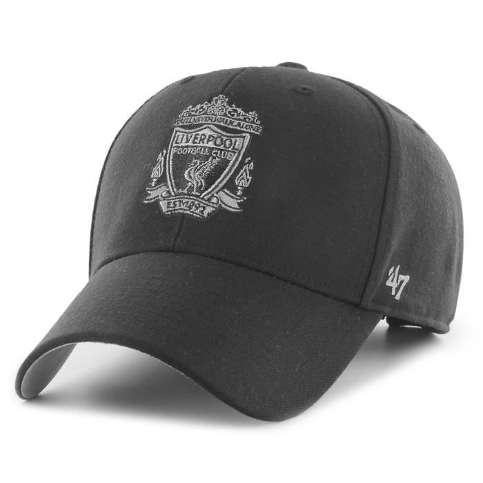 Casquette Enfant Bronx Noir 47 - Officielle Liverpool FC Avec Blason - Neuve