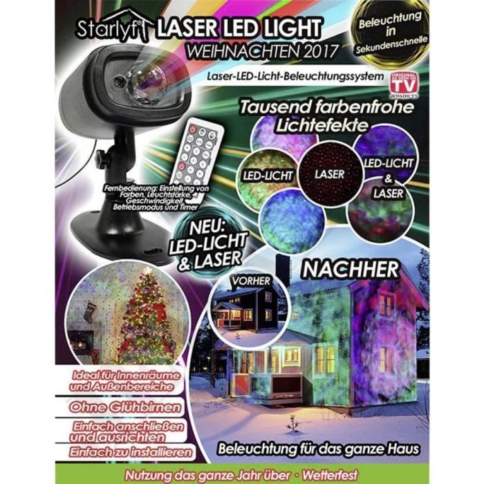 Laser De Jardin Starlyf Noir Achat Vente Lumiere Pulsee Laser Cdiscount