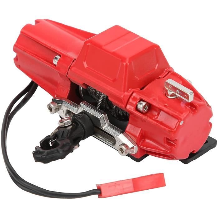 Treuil RC Crawler 1/10 – Métal/Plastique – Compatible Axial SCX10, TRX4, HSP – Système De Contrôle Inclus