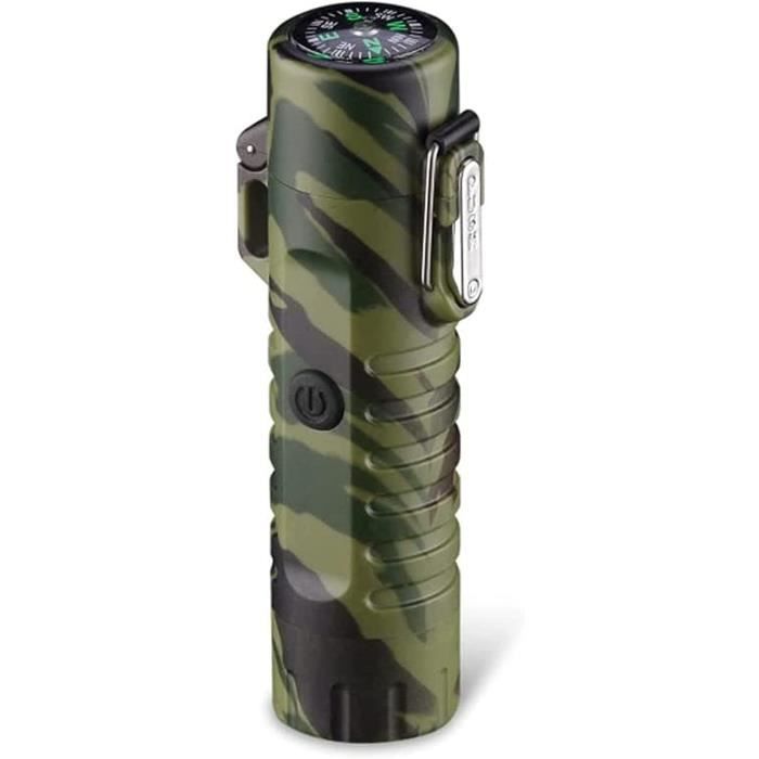 Briquet RAW Phoenix Rechargeable - Avec Tisonnier Intégré, Flamme Résistante Au Vent, Design élégant, Pour Fumeurs