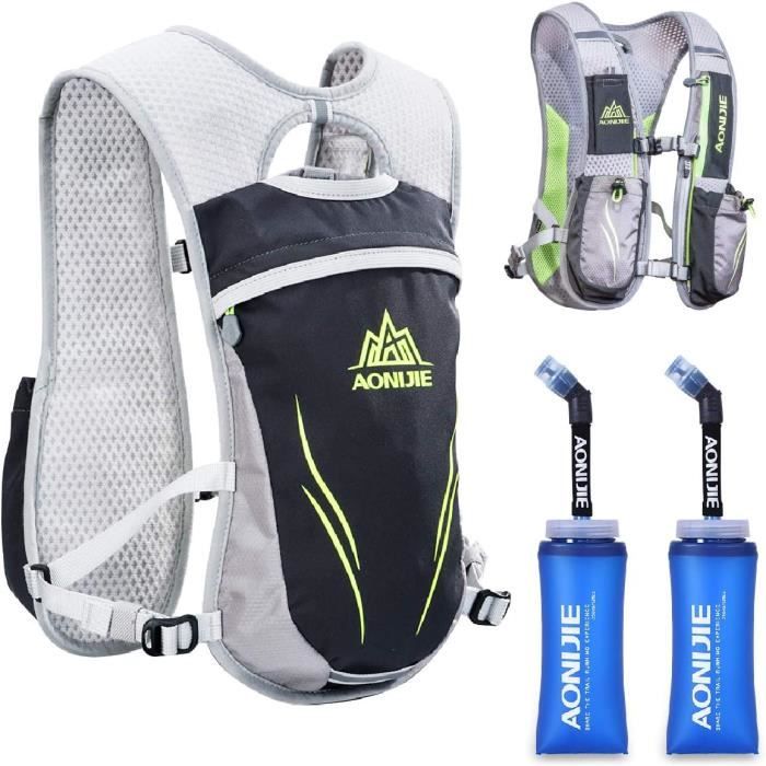 Sac Trail 5,5L Gilet d'Hy atation Sac ?� Dos Hy atation L?�ger pour Marathon Randonn?�e VTT Course 