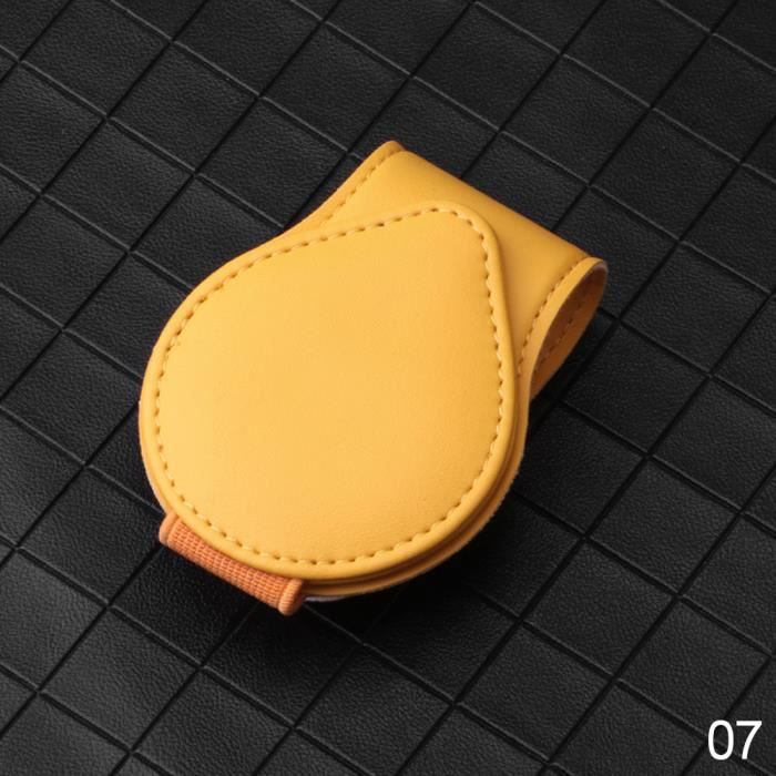Lot De 2 Supports à Lunettes Vertical Avec Base Antidérapante - Design Jaune Et Noir - Pour Bureau, Table De Nuit