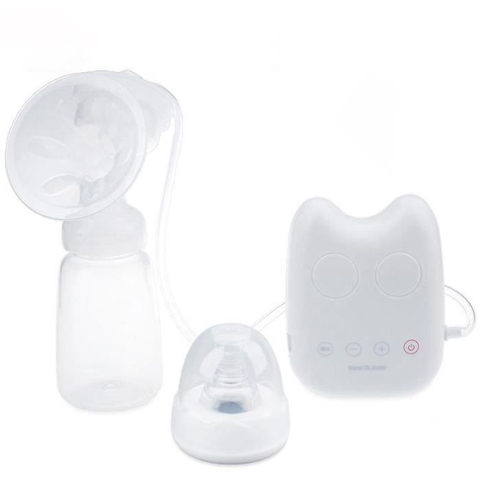 Tire-Lait Électrique Double Avec 10 Poches Et 2 Tétines - 3 Modes 9 Niveaux USB Rechargeable Portable Sans BPA
