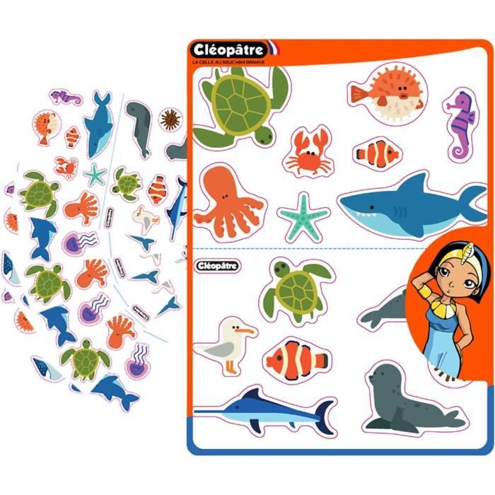 LIVRE DE COLORIAGE des animaux de la mer pour les enfants de 4 à 8 ans