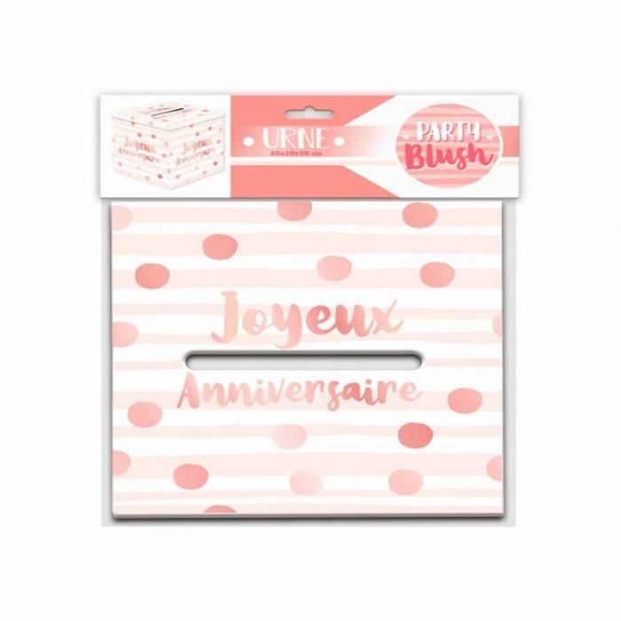 Urne Joyeux Anniversaire Achat Vente Urne Decorative Urne Joyeux Anniversaire Cdiscount