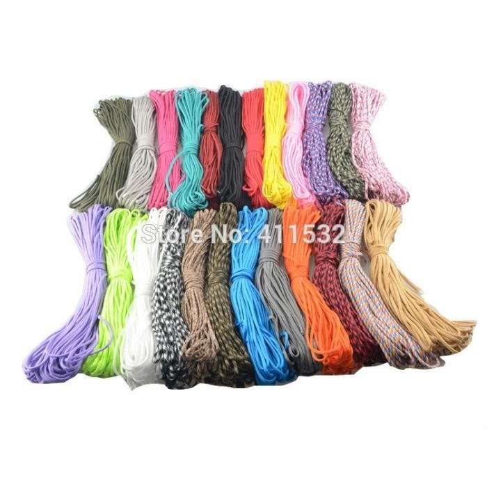 Lanière De Couteau En Paracord Corde De Parachute Tissage Carrée Camo Digital