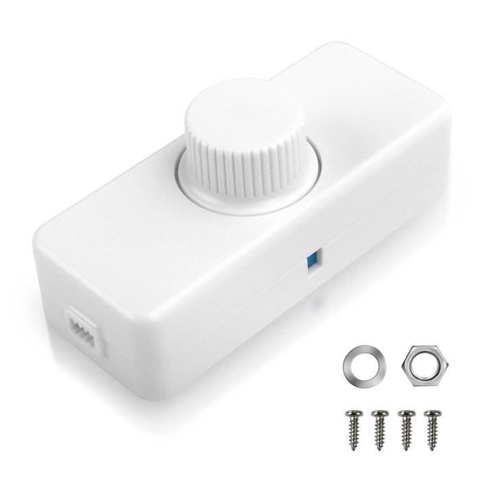 Variateur de Lumiere LED 3W100W Interrupteur Variateur et Variateur Rotatif 220240V avec
