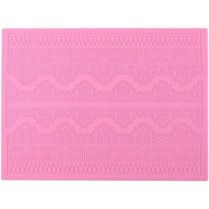 Tapis En Dentelle En Silicone, Moule À Impression En Sucre, Décoration