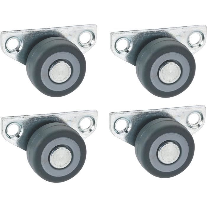 Wälzlagerrolle 8x30x14mm - U-Nut Rad Verzinkt Für Schienenführung