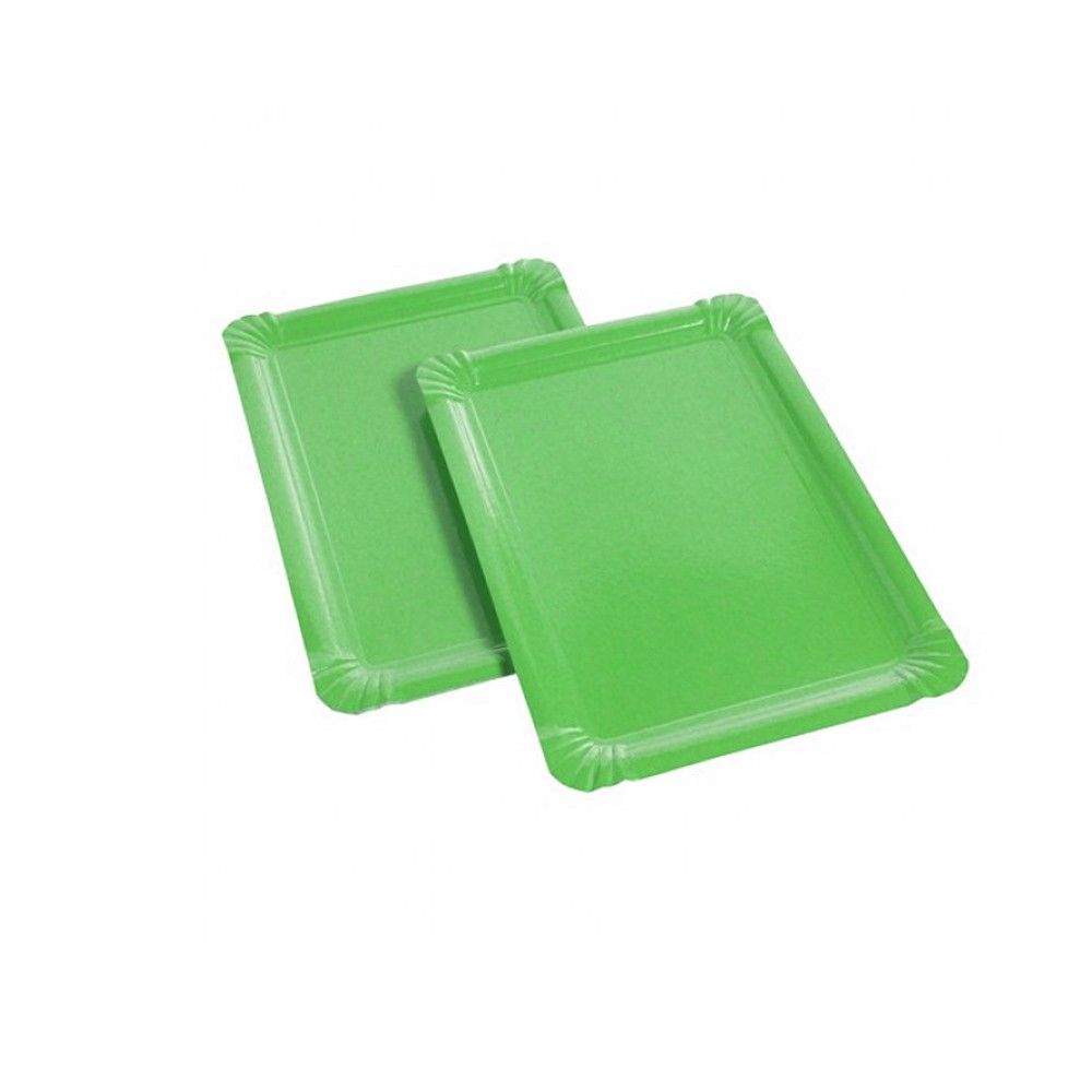 Plateaux En Carton Dart 24x33cm - Lot De 5 - Noir - Pour Buffet, Réception, Présentation