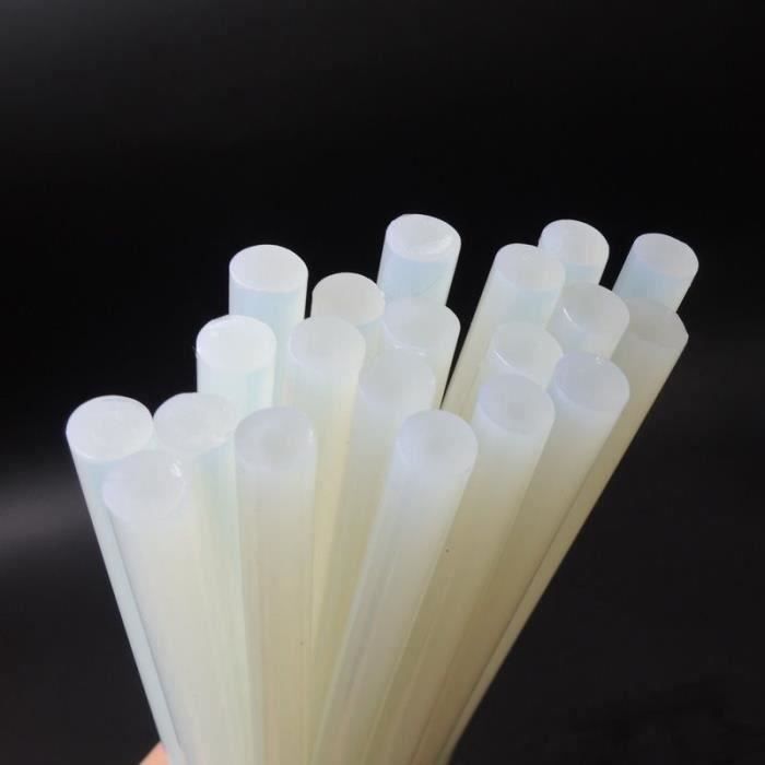 Lot De 200 Bâtons De Colle Chaude Transparents - Dimensions 7mm X 100mm - Pour Pistolets à Colle