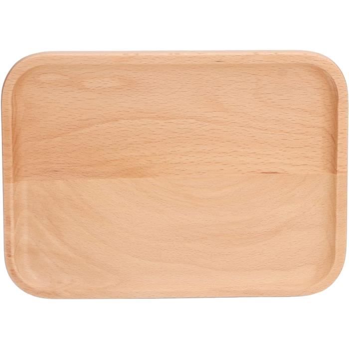 Lot De 2 Plateaux Petit-déjeuner En Bois Plateau Décoratif Design
