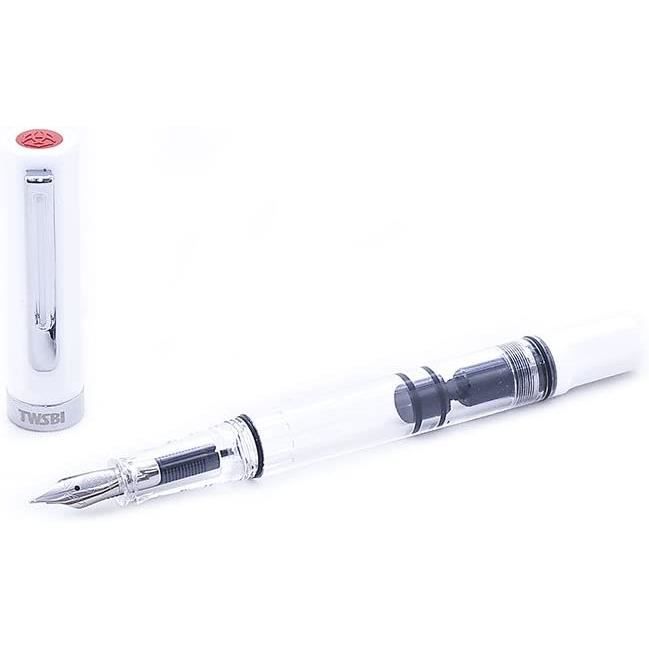 TWSBI VAC Mini Stylo Plume Démonstrateur – Piston Sous Vide – Plume B – Stylo Élégant & Pratique