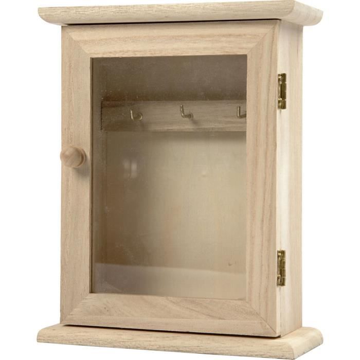 Armoire à Clés Murale Acrimet 128 Places - MDF Avec Serrure, étiquettes Incluses, Dimensions 55x8x46.5 Cm