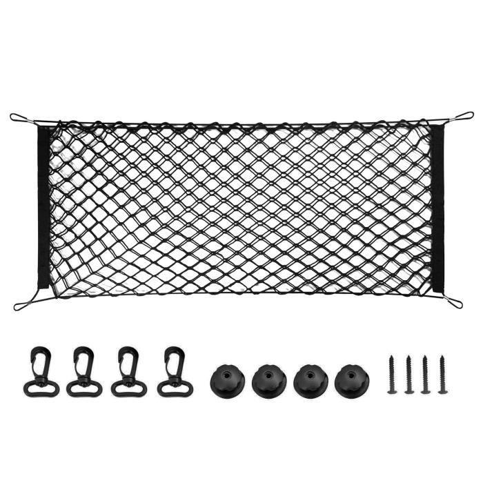 Filet De Coffre Voiture Pour Honda CR-V MK6 2023 2024 - Filet Rangement Élastique Nylon 70x70cm