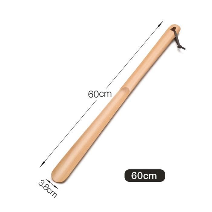 Professionnel en Bois Chausse-pied flexible long manche Chausse-pied utile Chaussure lifd $ N
