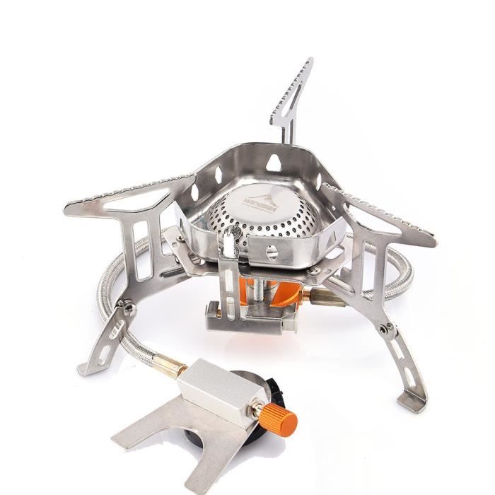 Brûleur à gaz de camping - Cuisinière à gaz de camping - Réchaud de