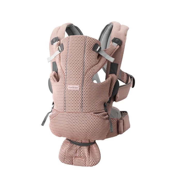 BABYBJ RN Porte b b Move 3D Mesh Rose Poudr Cdiscount
