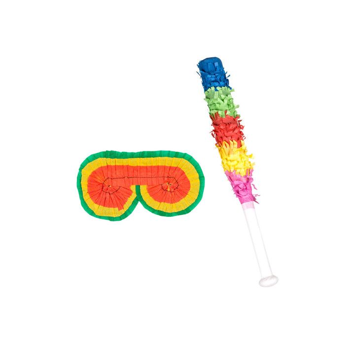Piñata à tirer - BOLAND - Coffre au trésor pirate - Multicolore - Pour